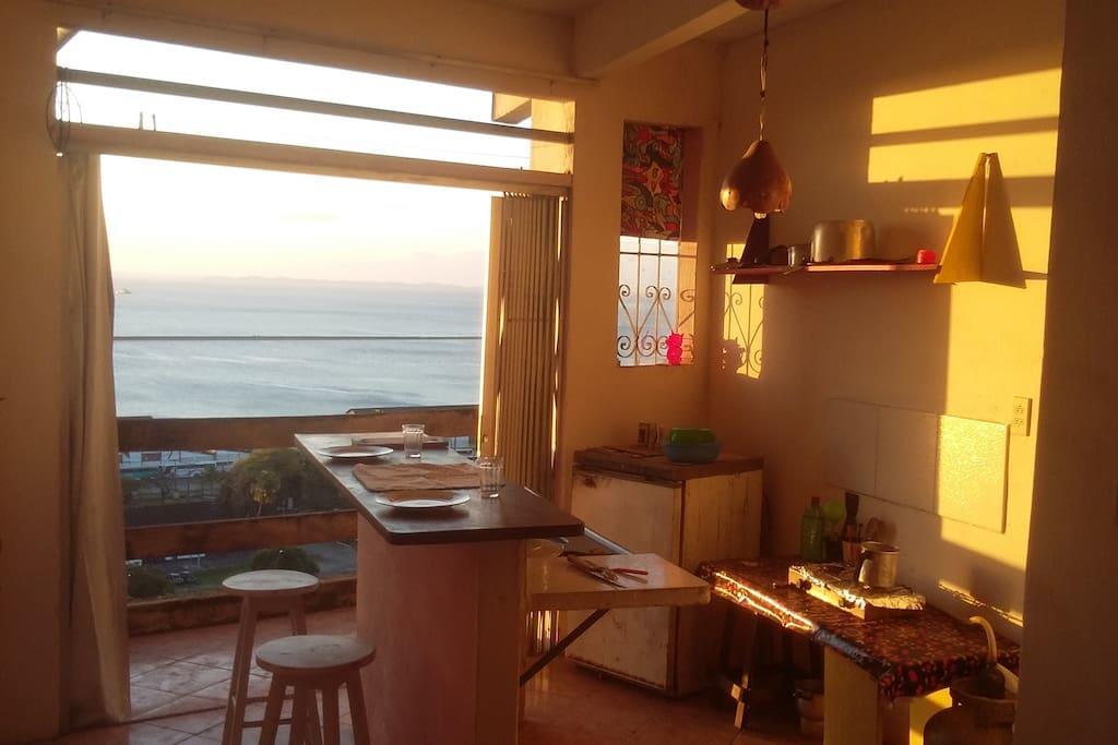 Apartamento Santo Antonio Vista Da Bahia Salvador Pokoj fotografie